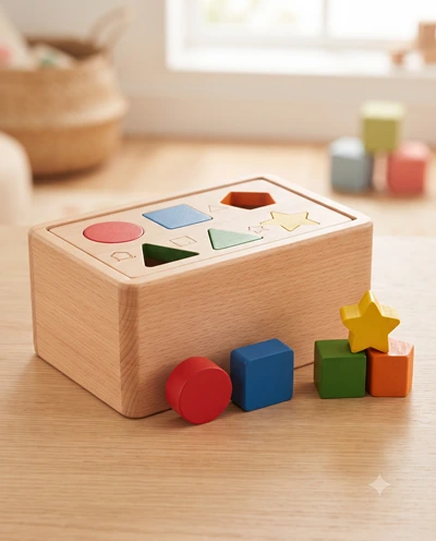 Wooden Geometric