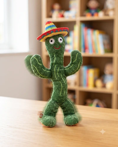 Dancing Cactus Plush Toy
