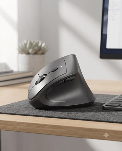 Ergonomic Wireless Mouse - Vertical Pro