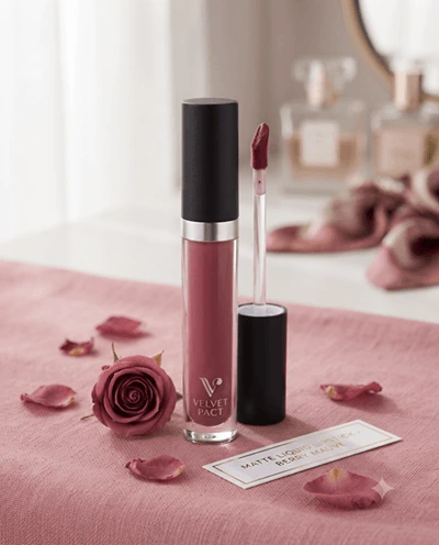 Matte Liquid Lipstick - Berry Mauve
