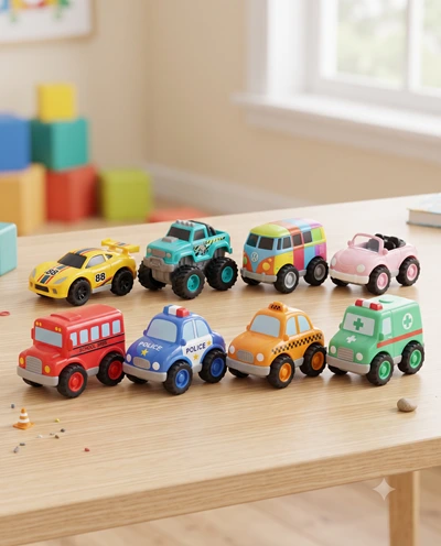 Mini Pull-Back Car Set